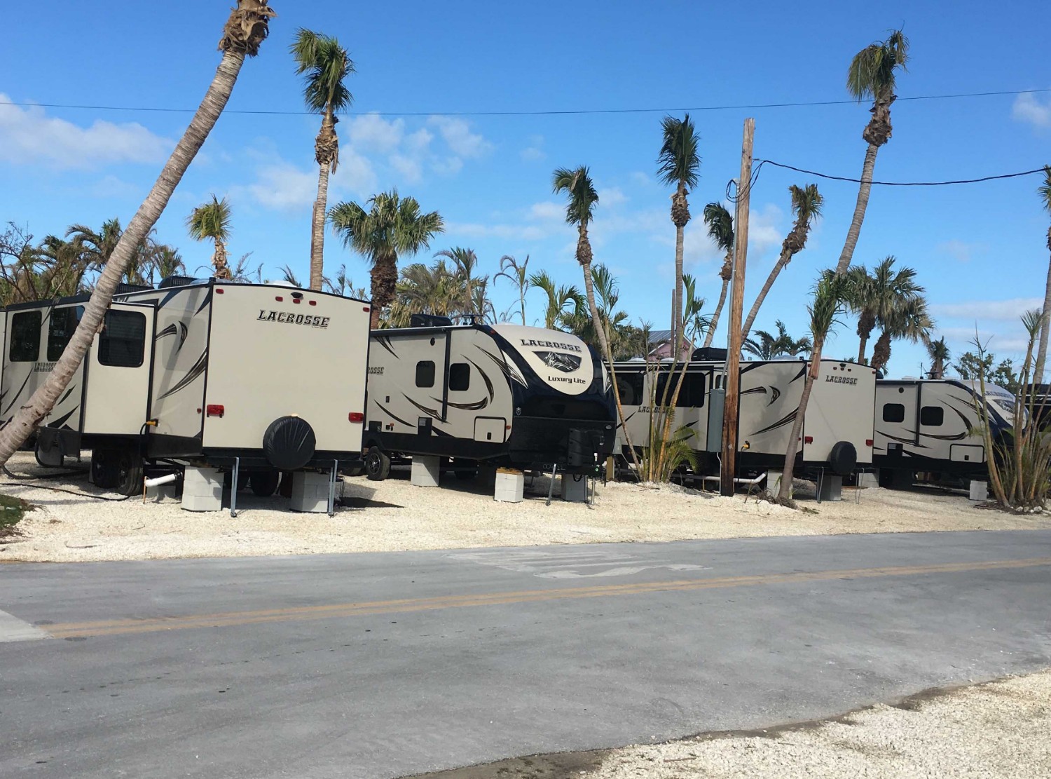 Florida Keys FEMA Trailers for Irma