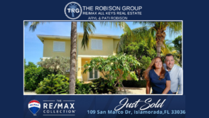 Sold by The Robison Group | 109 San Marco Drive, Islamorada, FL 33036